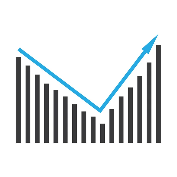 Bar Graph diagramot — Stock Vector