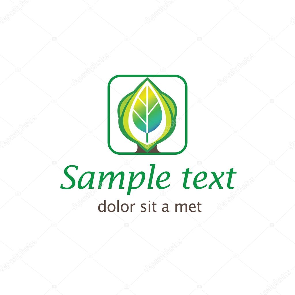 Logo- small green tree
