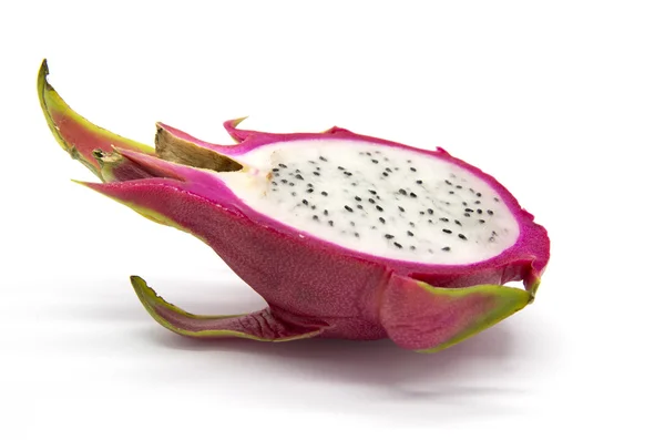 Pitahaya tăiată (fructe de dragon ) — Fotografie, imagine de stoc