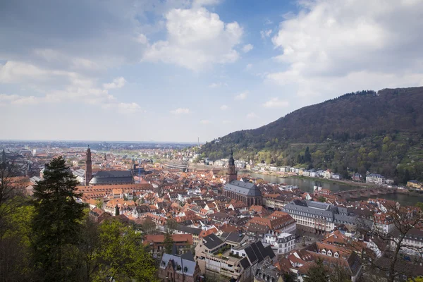 Heidelberg view from Heidelberg castle — Stock Photo, Image