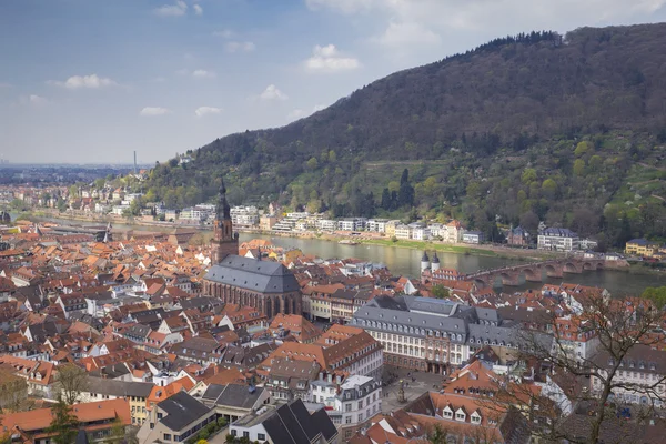 Heidelberg view from Heidelberg castle — Stock Photo, Image