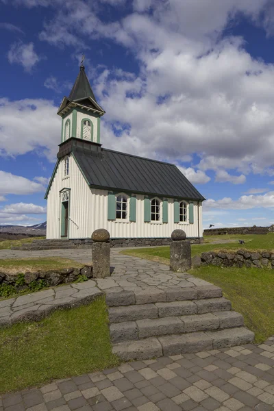 Thingvellir Church — Stock Photo, Image