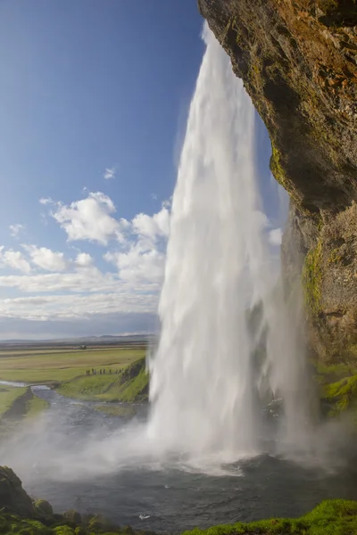 Seljalandsfoss Şelalesi — Stok fotoğraf