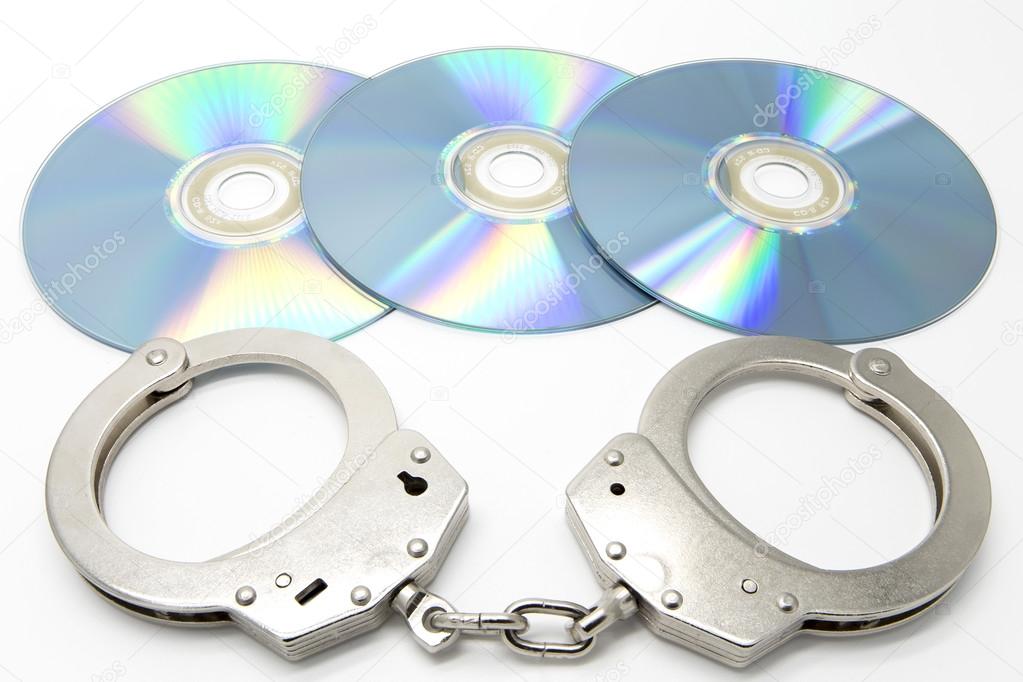 Handcuffs and optical discs