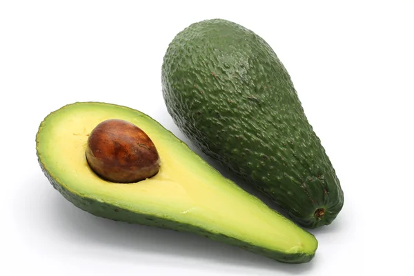 Avocados on white background — Stock Photo, Image