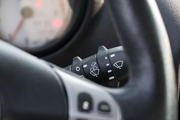 Steering Wheel Car — Stock Photo, Image