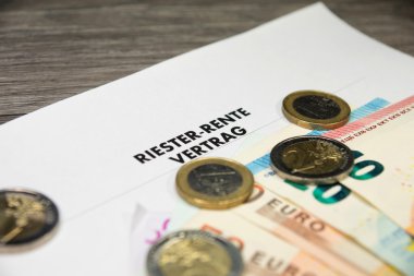 Almanya'da özel emeklilik için bir sözleşme