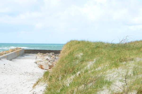 UNA PLAYA EN FRANCIA — Foto de Stock