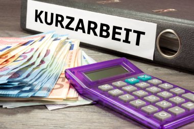 Euro banknotları ve dizinleri kısa zamanlı iş