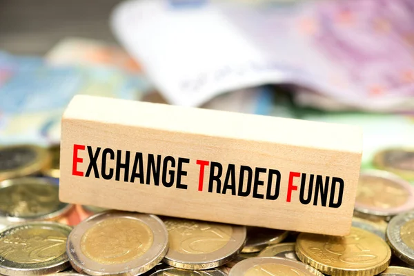 Euro banknotları ve ETF Ticaret Fonu