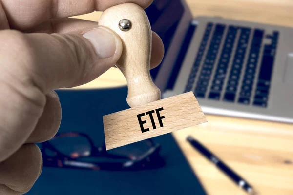 A stamped ETF Exchange Traded Fund