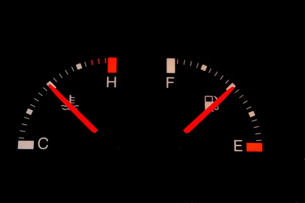 Manómetro de combustible para cabina — Foto de Stock