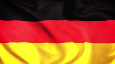 Almanya rüzgarda sallayarak bayrak