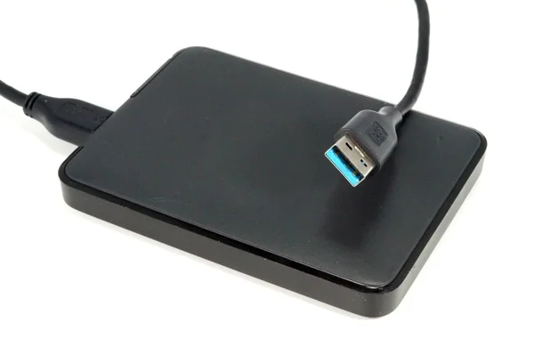 USB disco rígido — Fotografia de Stock