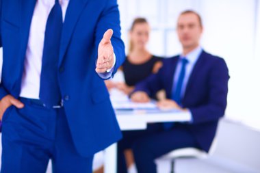 Bir iş tokalaşmasının kapanışı