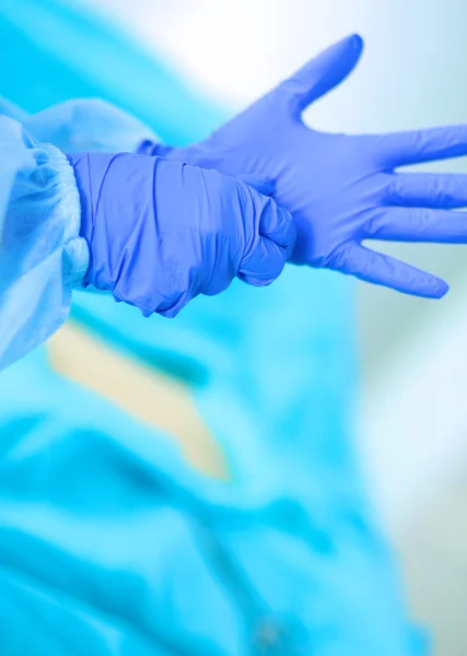 Young surgery team in the operating room — Stock Photo, Image