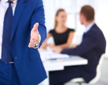 Bir iş tokalaşmasının kapanışı