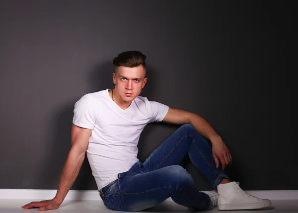 Studio fashion portrait young man — Stock Photo, Image