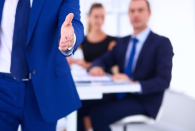 Bir iş tokalaşmasının kapanışı