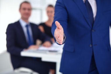 Bir iş tokalaşmasının kapanışı