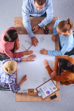 iş adamları bir toplantı