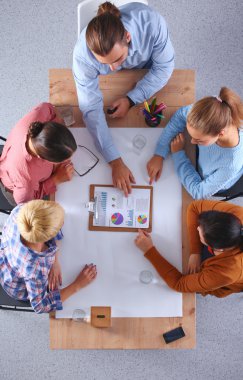 iş adamları bir toplantı