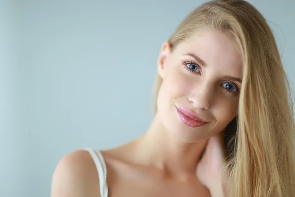 Portrait of young beautiful girl with. Make up. — Stock Photo, Image