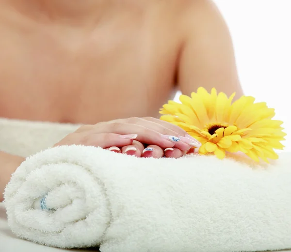 Spa for hands. — Stock Photo, Image