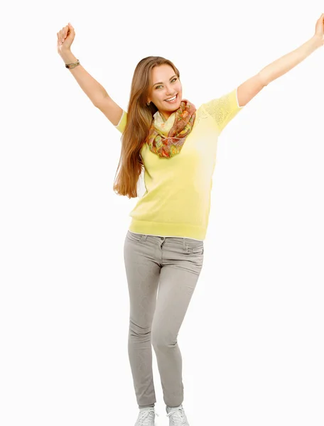 Mujer feliz . — Foto de Stock