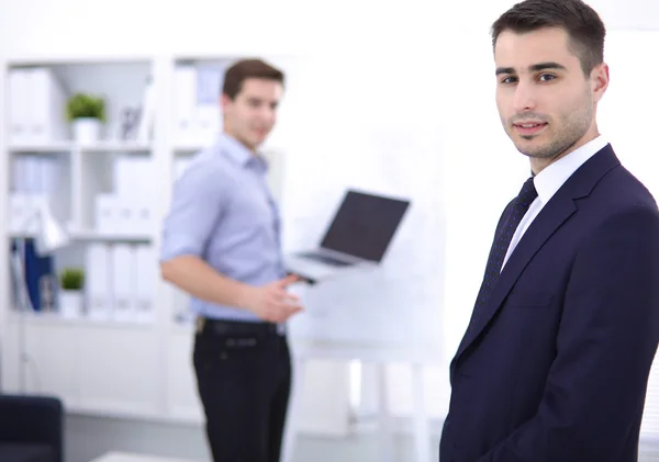 Business people talking on meeting at office — Stock Photo, Image