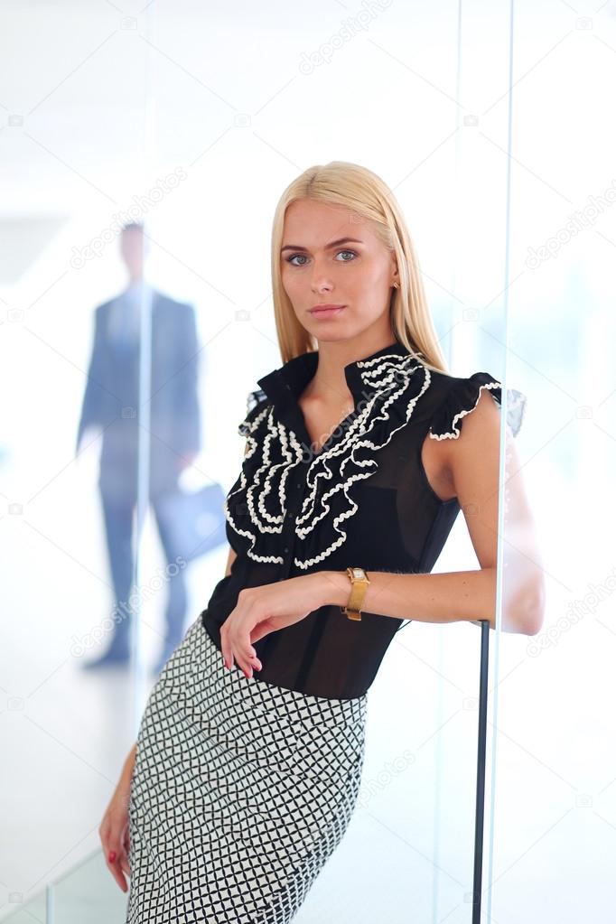 Image of pretty businesswoman