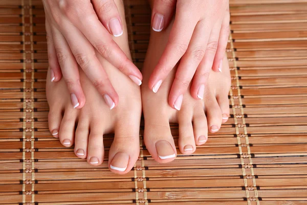Shot of a beautiful womans feet — Stock Photo, Image