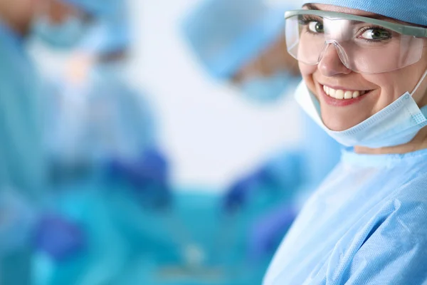 Surgery team in the operating room — Stock Photo, Image