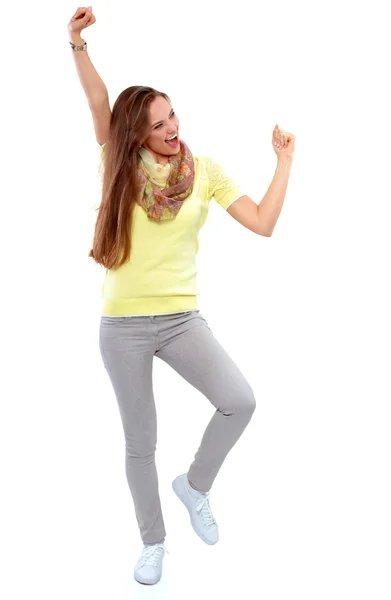 Portrait of a young woman standing — Stock Photo, Image