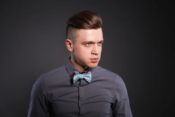 Studio fashion portrait young man — Stock Photo, Image