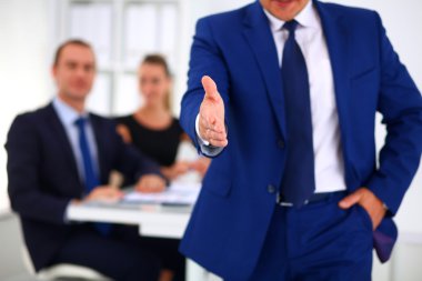 Bir iş tokalaşmasının kapanışı