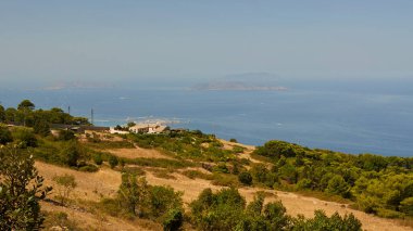 Erice Dağı 'ndan İyon Denizi manzarası