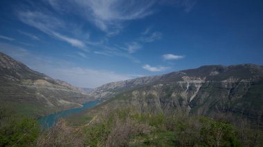 Dağıstan Cumhuriyeti 'ndeki Sulak Kanyonu