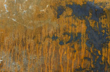 Eski paslanmış metal levha grunge arkaplan veya doku 