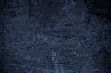Koyu mavi duvar grunge dokusu veya arkaplanı 
