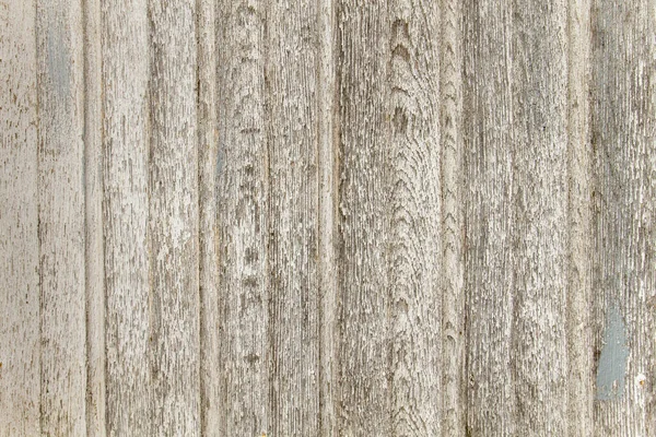 白い剥離塗料と古い素朴な木製の壁のテクスチャ グランジの背景 — ストック写真