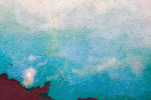 Oude Muur Grunge Blauwe Achtergrond Textuur — Stockfoto
