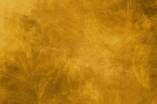 Ochre Colored Backdrop Grunge Wall Texure Background — Stock Photo, Image