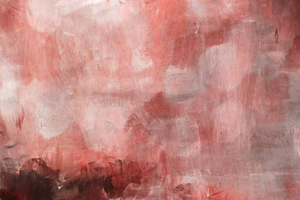 Red color abstract painting background or texture