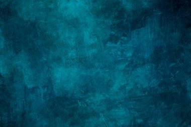 Mavi boyalı arkaplan grunge arkaplan veya doku 