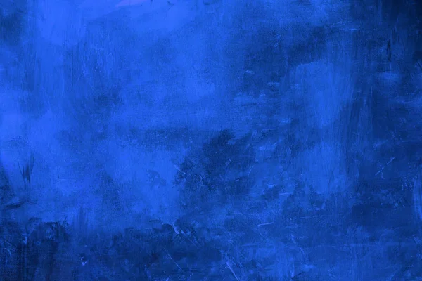 Blå Färg Abstrakt Målning Bakgrund Eller Struktur — Stockfoto