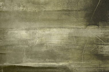 Sepya, grunge arkaplan ya da doku üzerine soyut yağlı boya tablosu 