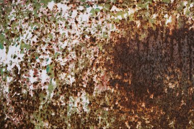 Eski aşınmış metal plaka grunge arkaplan veya doku