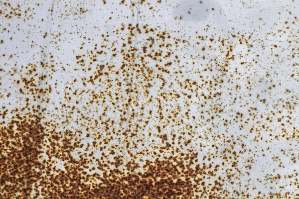 Eski paslanmış metal plaka grunge arkaplan veya doku 