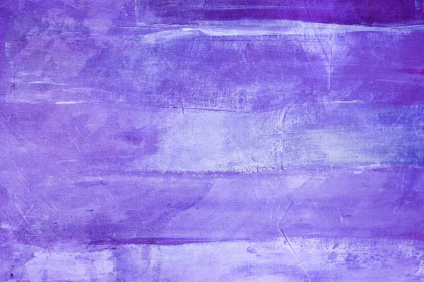 Violett Abstrakt Målning Bakgrund Duk Struktur — Stockfoto